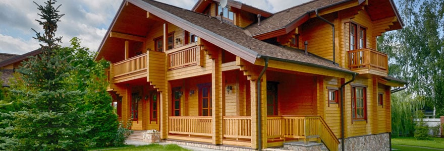 Chalets en bois haut de gamme